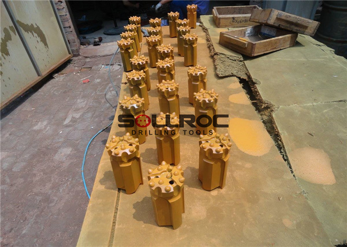 Top Hammer Drilling Tools T68 Retrac Thread Button Bits For Tube Drilling​