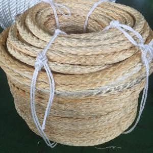  60mm Ultra High Molecular Weight Polyethylene Rope 12 Strand MBL Mooring Rope Manufactures