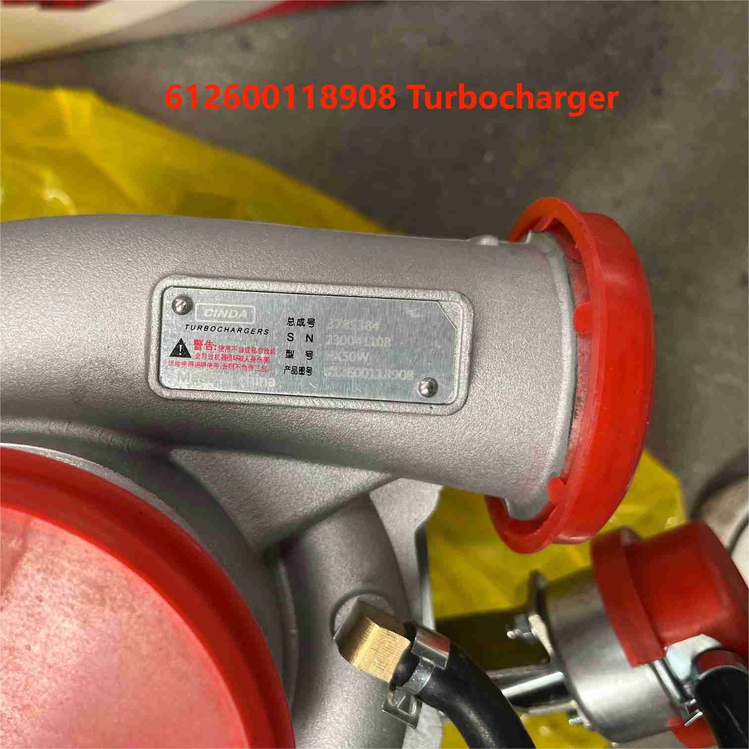 Garrett Turbo 612600118908 Weichai Engine Parts 3785384 230041108 HX50W Supercharger