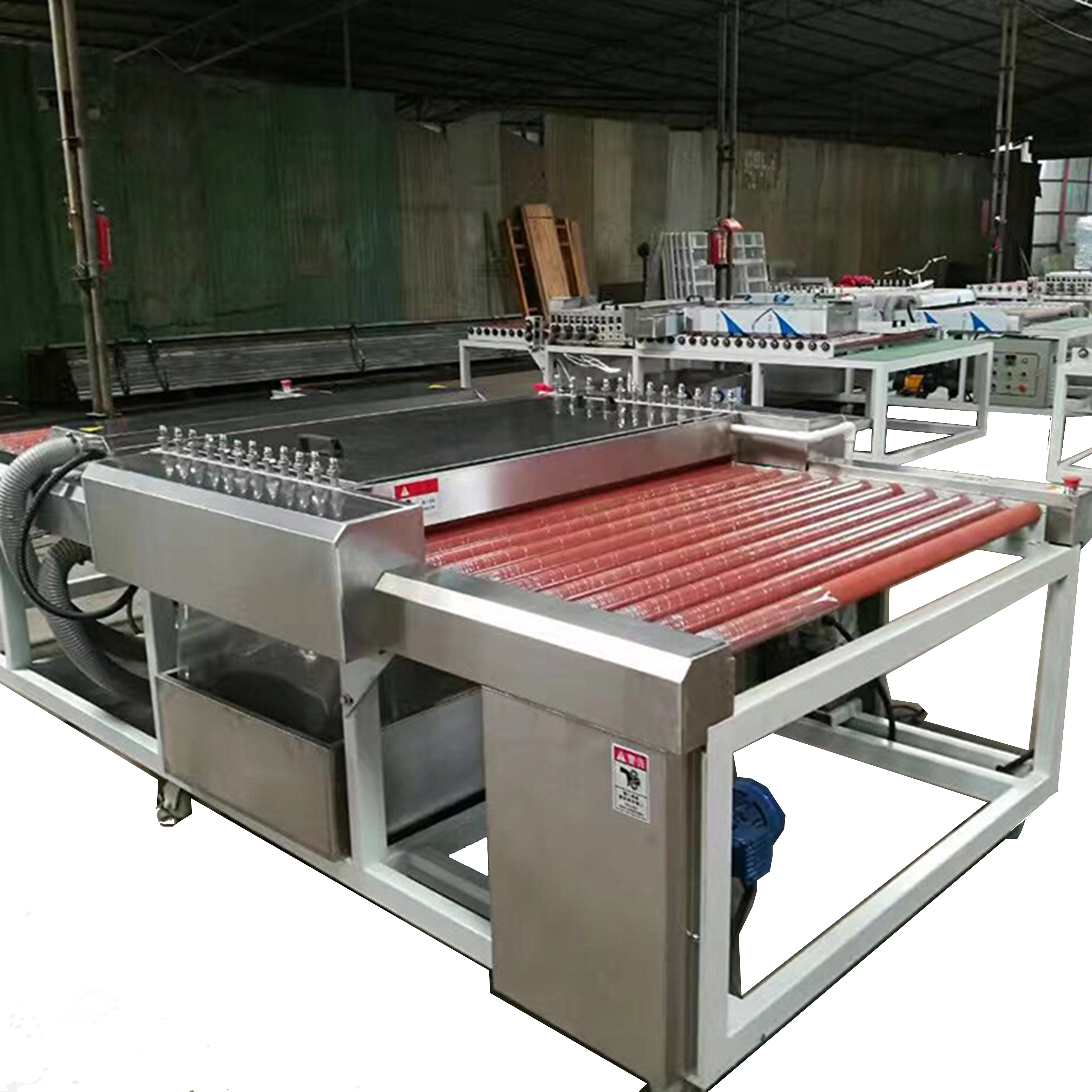 202 modern horizontal glass washing machine for insulating glass washing machines prices
