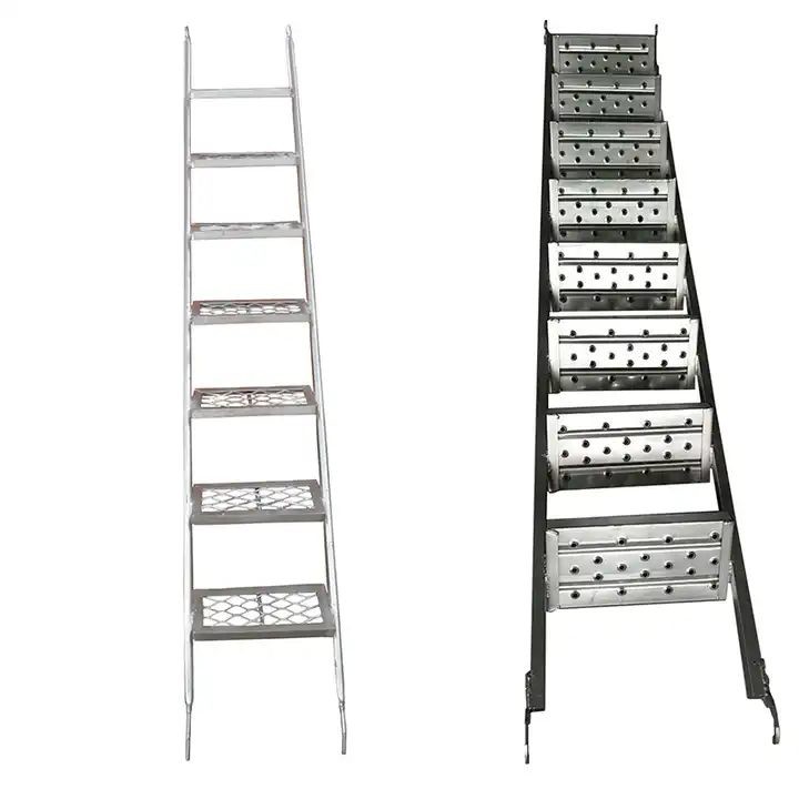  Sturdy Scaffolding Ladders with Aluminum/HDG 30cm Step Height Manufactures