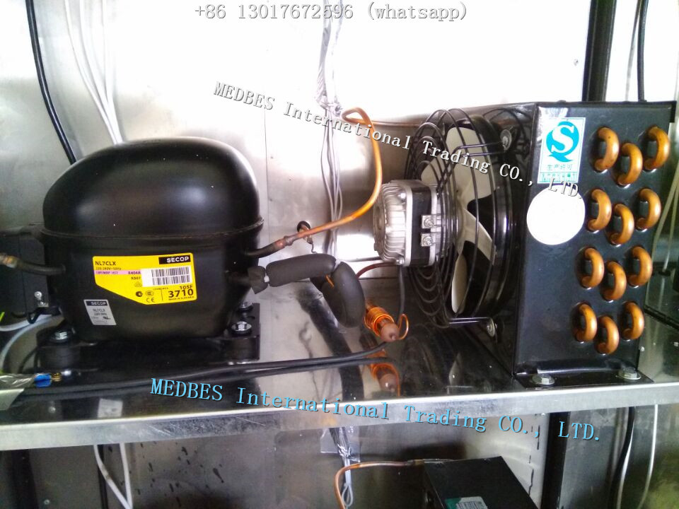 MR-6 Stainless Steel Mortuary Refrigerator with Six Body Chamber