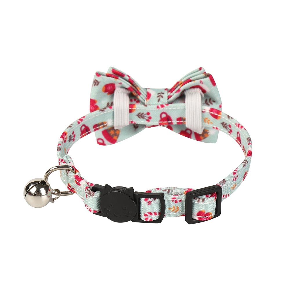 Safe Durable Pet Training Collars Beautiful Patterns Breakaway Cat Collar
