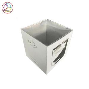  Decorative Candle Boxes Luxury Glossy Gold Color Coated Paper Manufactures