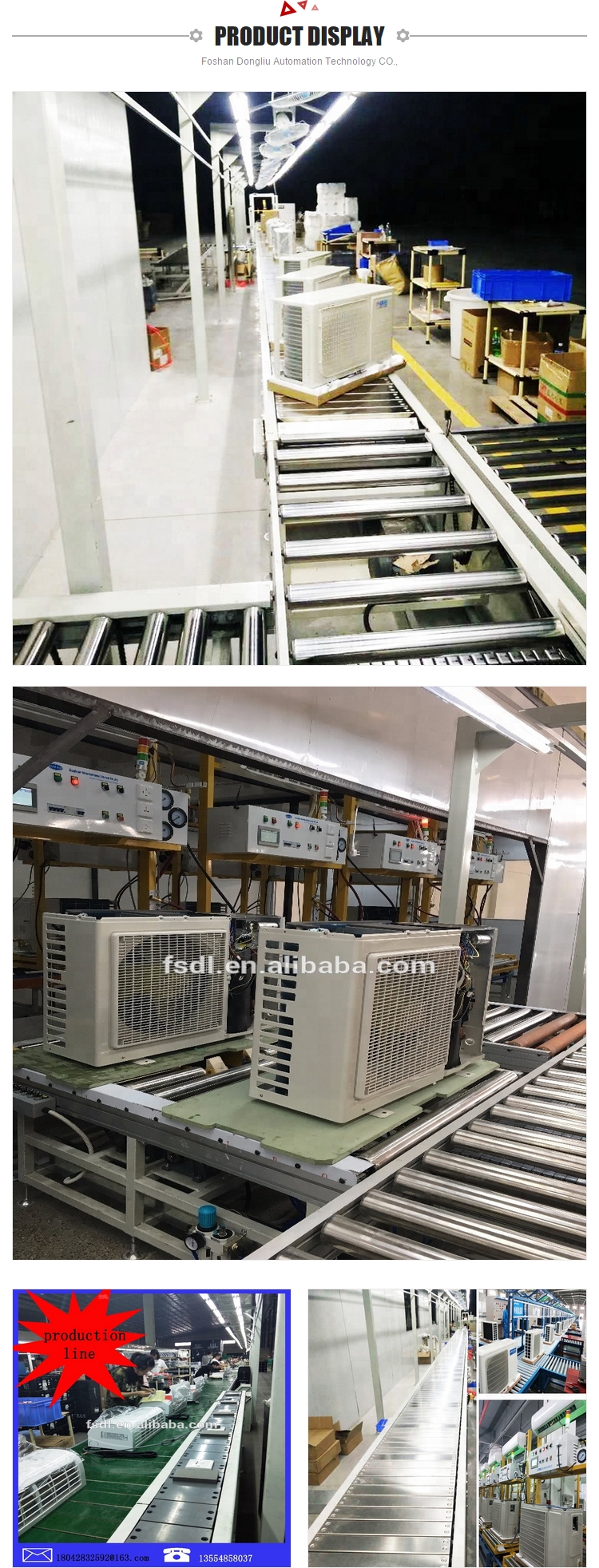 Household Air Conditioning Production Line for Field Maintenance and Repair Service