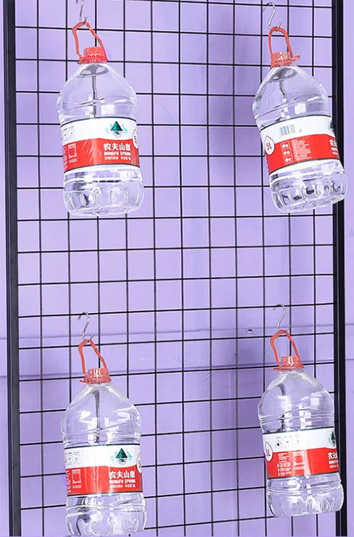 Netting Frame H90cm x L90cm Display Racks Vertical iron net rack floor mobile mesh supermarket wire grid net rack