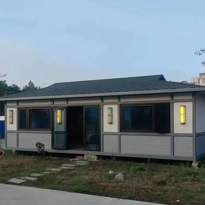 Villa Prefabricated Building Activity Room Mobile Villa Design Scheme with Steel Structure