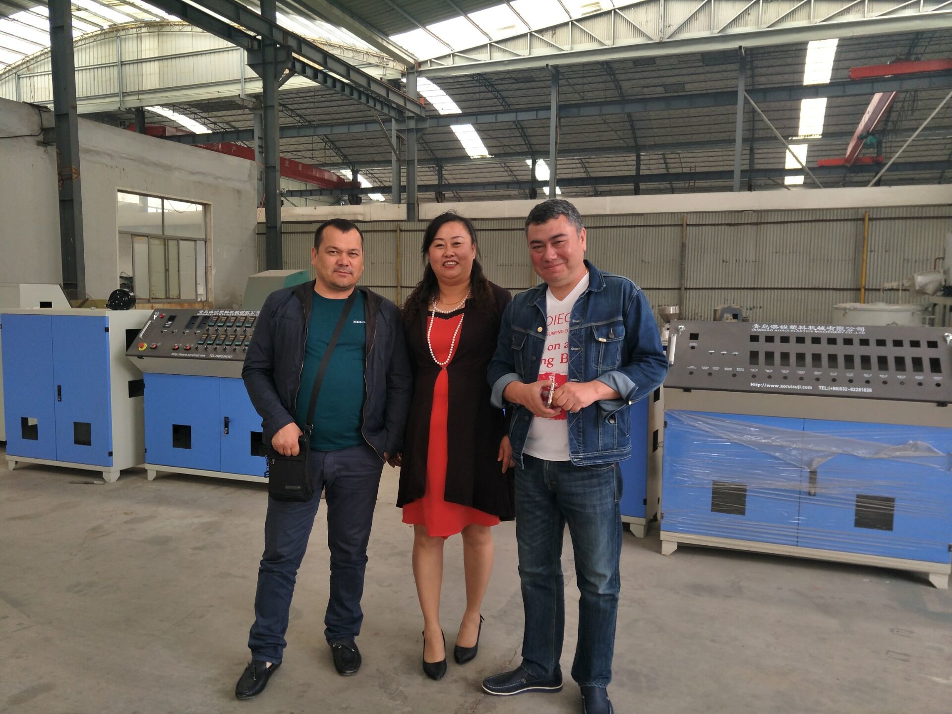 PP PE Wood Plastic Door Board Panel Production Line , PP PE Sheet Extrusion Machine