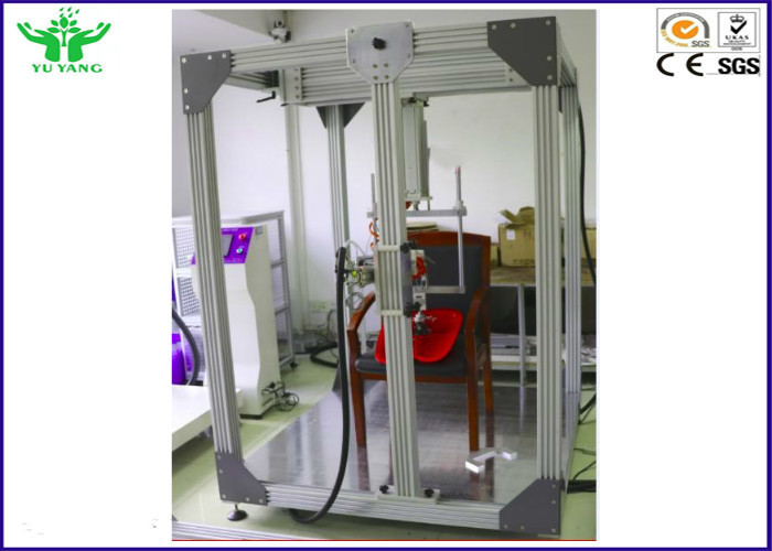 PLC Furniture Testing Maching , Office Chair Seat and Back Durability Tester EN 1728