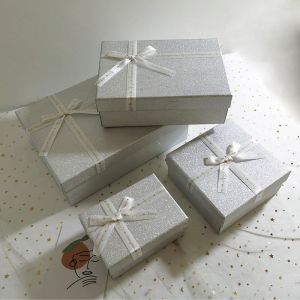 Customizable Size Empty Rectangular Gift Box Packaging Factory