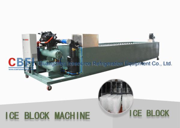 CBFI Stainless Steel Ice Block Maker 10 Ton / Day Industrial Ice Block Making