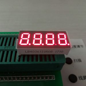 Compact and Powerful Ultra Bright White Clock LED Display with 39.2 X 12.9 X 6.4