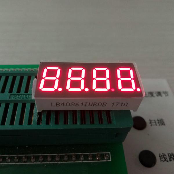 Compact and Powerful Ultra Bright White Clock LED Display with 39.2 X 12.9 X 6.4