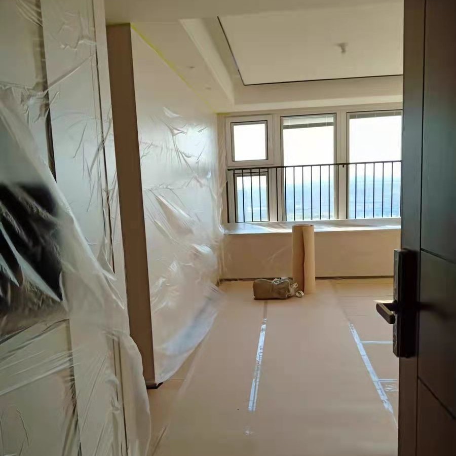 Temporary Construction Floor Protection Paper Degradable Breathable