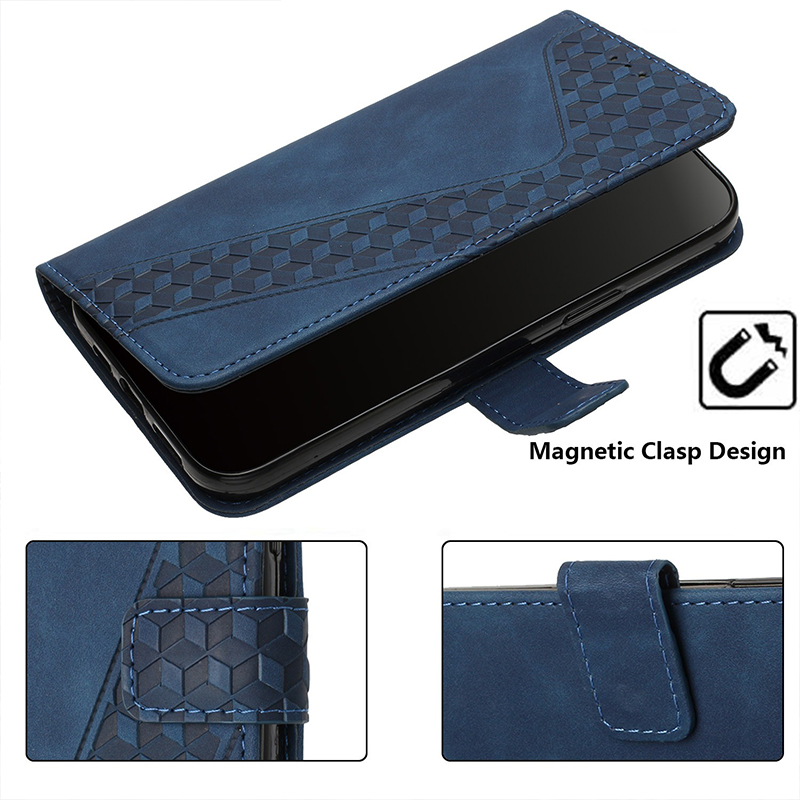 Multifunctional Strong Magnetic Flip Series PU Leather Case for iPhone 15 Promax