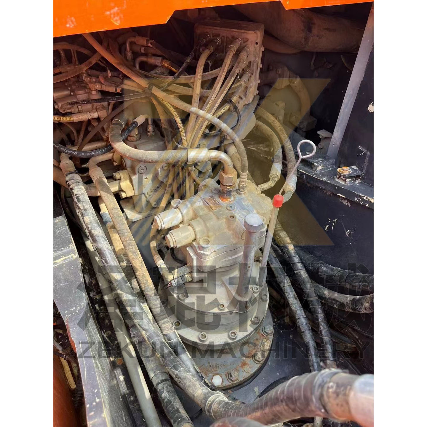 113 KW Used 4HK1 Engine Assembly for Hitachi ZX200-3 SH200-5 CX210B ZX200-5A Excavator