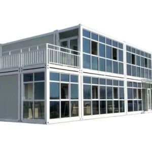 China Prefab Steel Structure Container House for Log Cabin Modular Tiny Kit Set Easy Install on sale