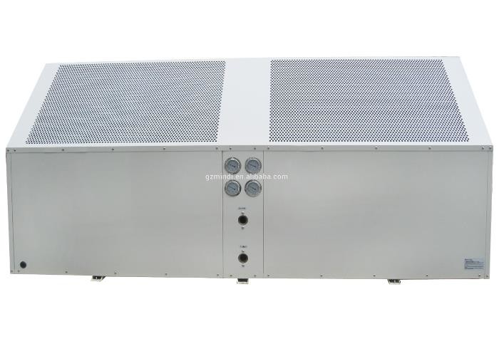 MDN100D 36.8KW Ultra Quiet Household Heat Pump Energy Saving Air Source Spraying Sheet Metal