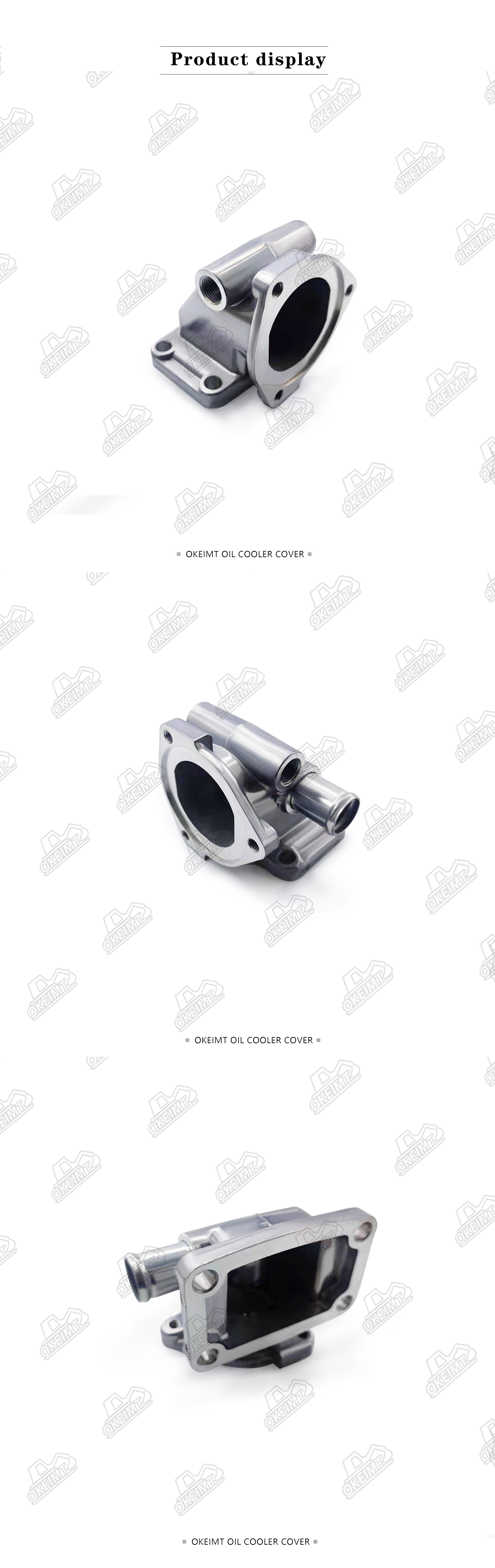 Irregular Thermostat Housing Cover For ISUZU 4BD1 Thermostat Seat