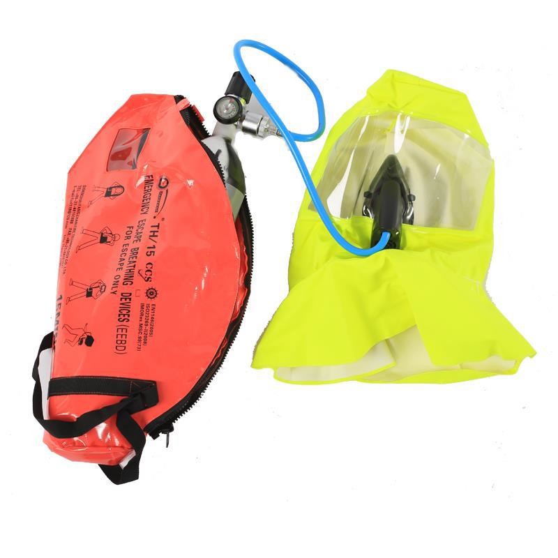 2.8kg Light Weight Emergency Escape Breathing Apparatus 2L EEBD With Hood