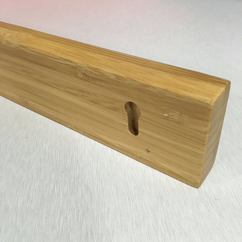 Sample Lead Time 2-3 Days Strong Neodymium Magnet Bamboo Magnetic Knife Strip / Bar