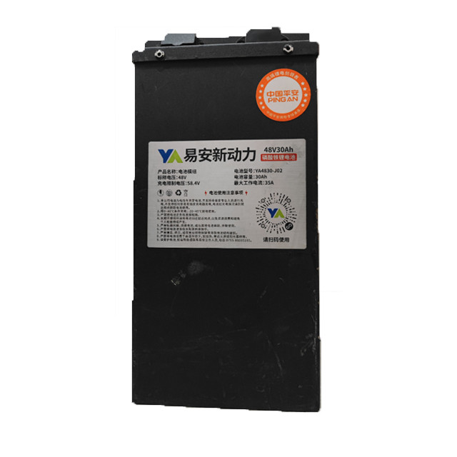 10Ah 15Ah 20Ah 30Ah 48V Lithium Ion Battery Pack For EBike Scooter