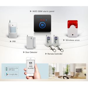  W20 gsm home alarm security system Manufactures