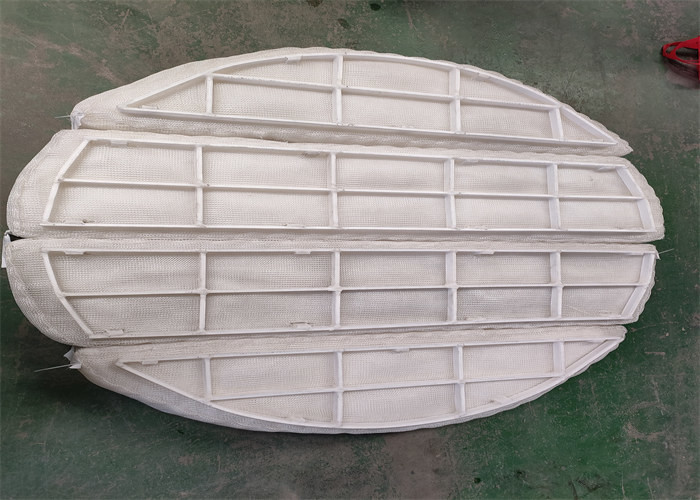 PP Plastic Convenient Mesh Pad Demister 100mm-9000mm Diameter