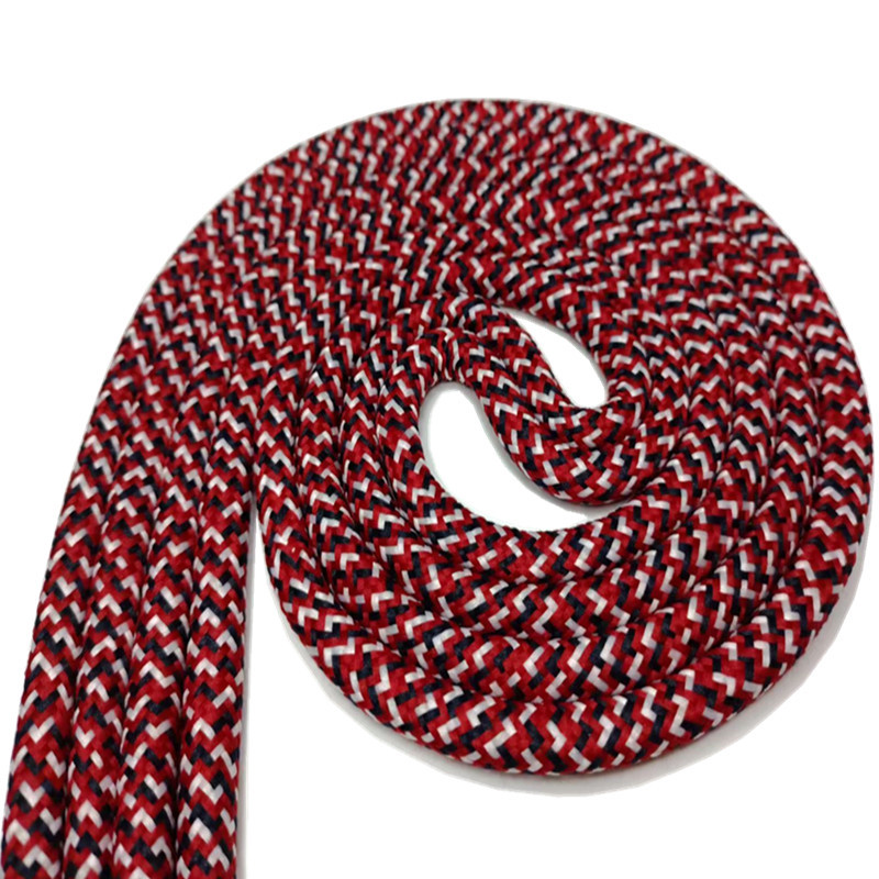  Custom Color Round Braided Polyester Shoelace With Plastic Tips Manufactures