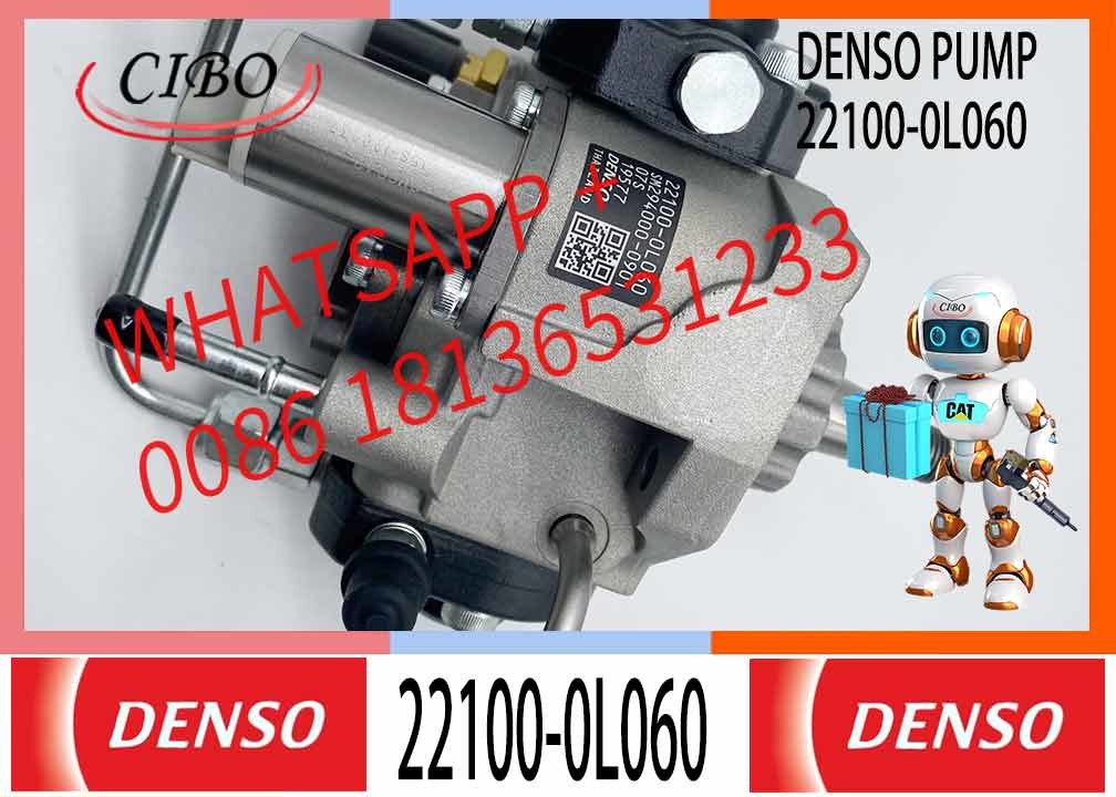 Diesel Common Rail Injection Fuel Pump Assy 22100-0L060 294000-0901 294000-0902 For Denso TOYOTA HILUX HIACE 2KD-FTV