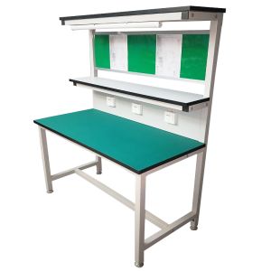 Custom Machine Frames ESD Workbench with 1 Year Warranty and 60KG Weight for Factory and Laboratory Use