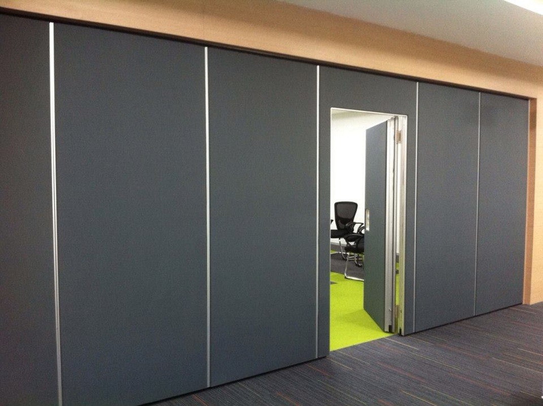 Classroom Sliding Partition Walls Acoustic Room Divider Melamine Movable Partitions