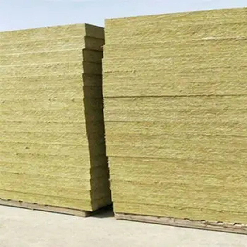 Construction Rock Wool Fireproof Slab Insulation Rock Wool Factory