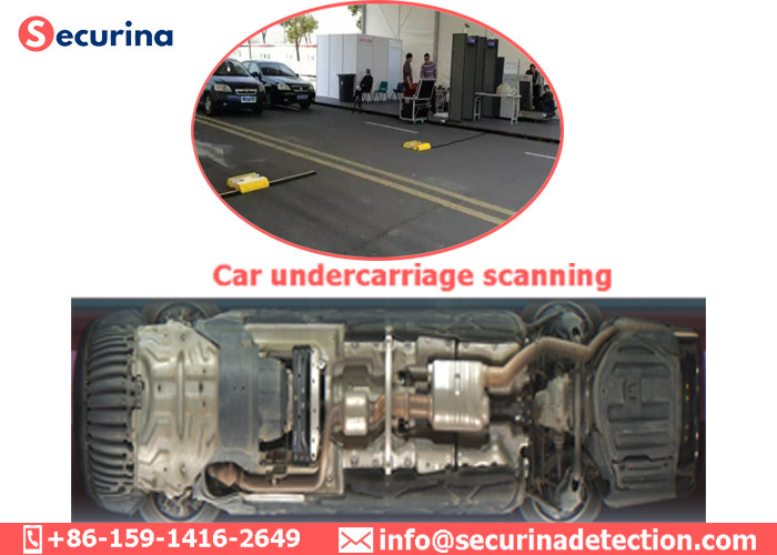Portable Traffic UVSS System Liner Scan CCD Camera Unlimited Length Of Car Area