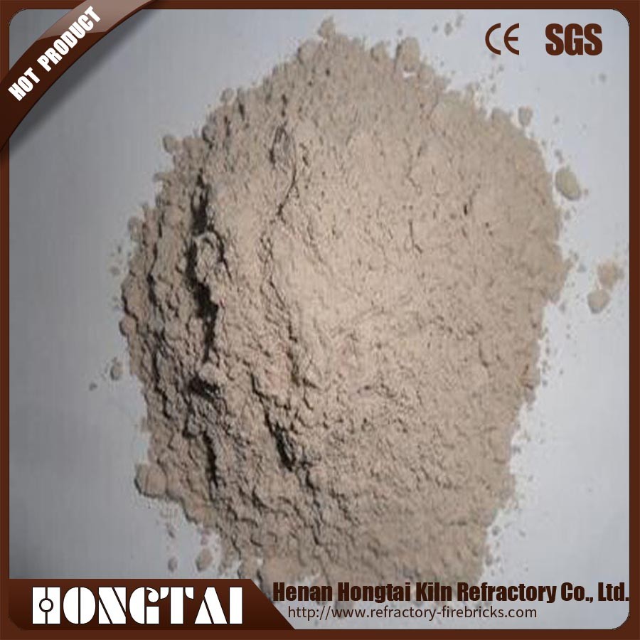 Chamotte Powder Refractory Castable Mortar for Common Refractoriness Degree Fe2O3 0.7-1