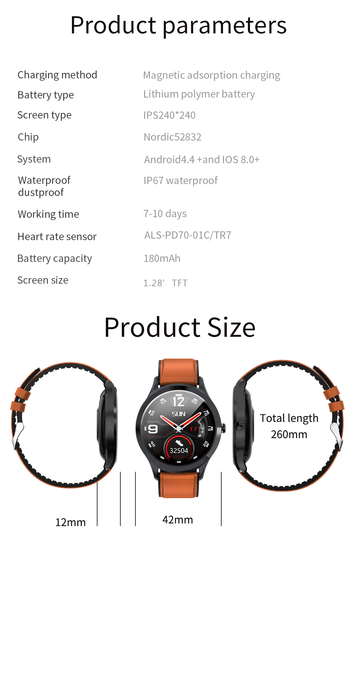 Health And Exercise Bracelet Watch MK11 Custom OEM Fitness Equipment Health Bracelet