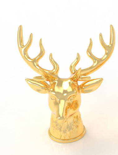Hot-End Deer Shaped Zamak Perfume Caps Zinc Free Mould Perfume Set