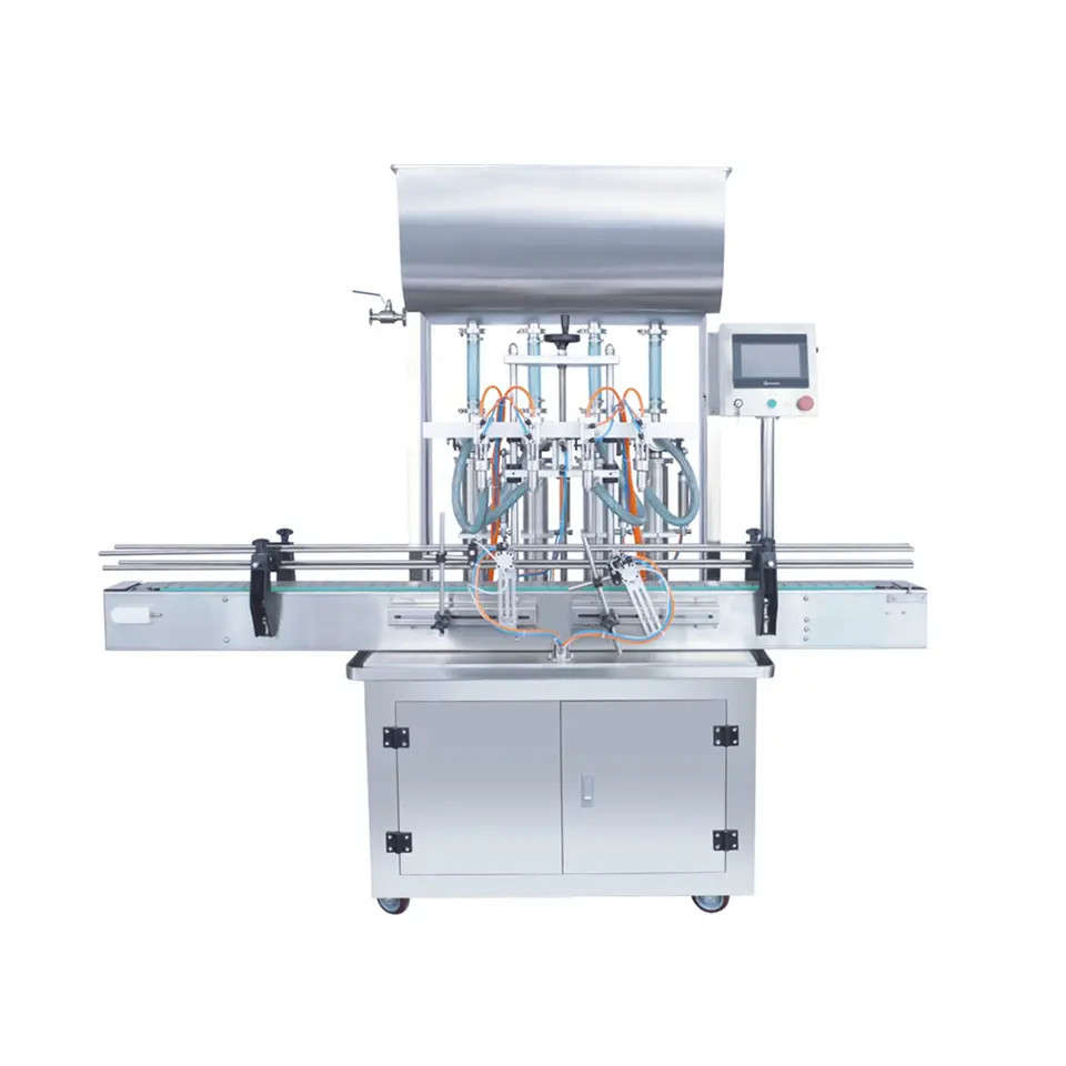 12000BPH Automatic Paste Filling Machine For Canned Juice Cream