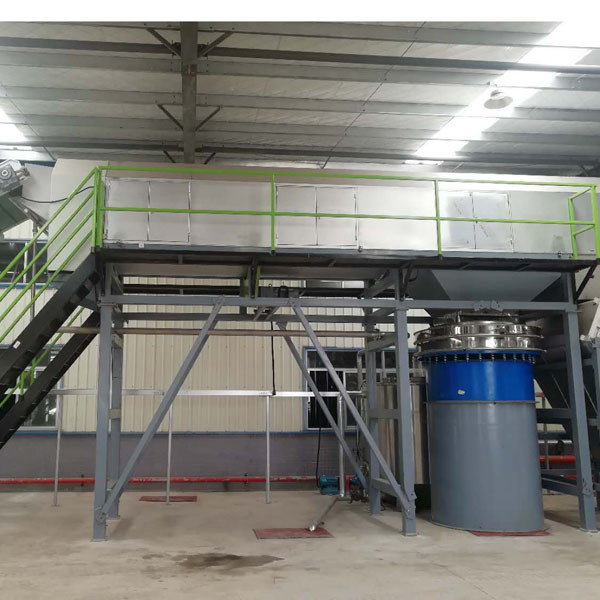 Streamlined PET Bottle Washing Line 490kw Industrial Plastic Recycling Machine 500 - 3000kg/H