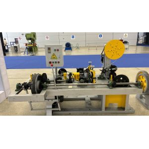 Auto Operate Double Strand Razor Wire Machine Durable Barbed Wire Machine