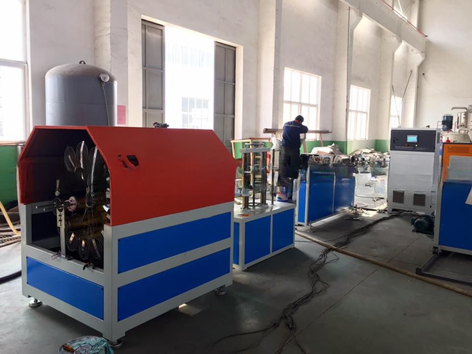 PVC Fiber Reinforced Pipe Line / PVC Hose Production Line