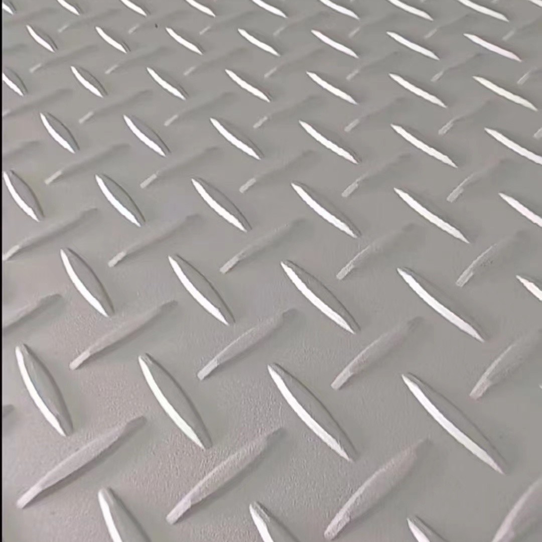 201 304 316 430 2.0mm Embossed 304 Decorative Anti-Slip Chequered Stainless Steel Sheet 304 Checkered Plate