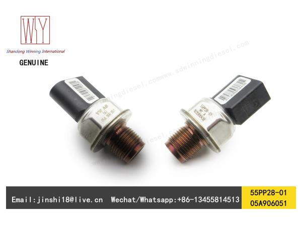 SENSATA GENUINE AND BRAND NEW DIESEL FUEL RAIL PRESSURE SENSOR 55PP28-01,