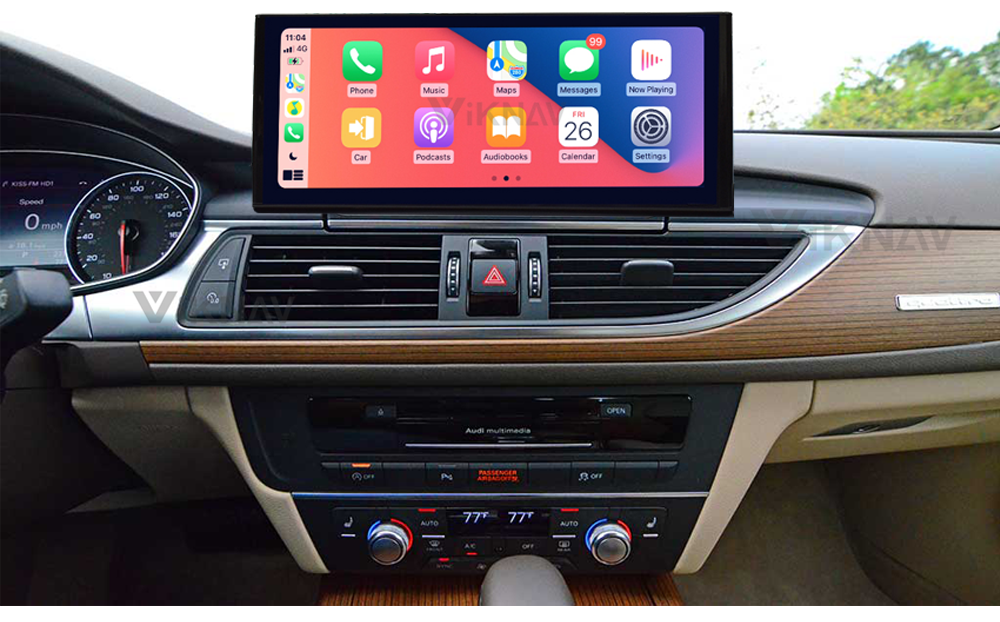 1920*720 Android Stereo Receiver For Audi A6 A6L A7 2012 To 2019