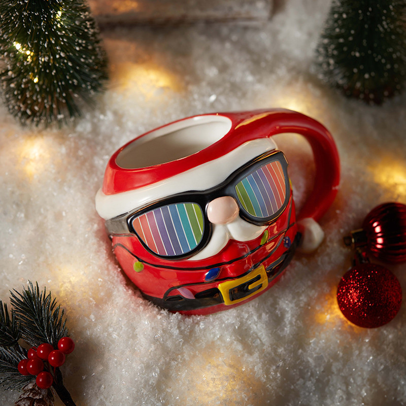 Vibrant Ceramic Tea Mug With Personalized Coffee Mugs Christmas Ceramic Color Changing Mug
