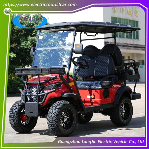 Classical Design Electric Golf Car 4 Seats AC Motor Golf Cart Comfortable Seats