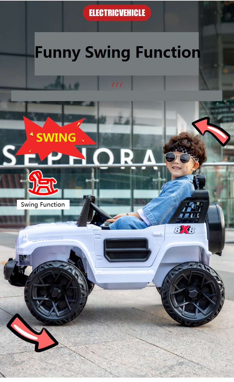 White Red Green Paint Black Or Paint Red 12V Ride On Electric Car For Kids