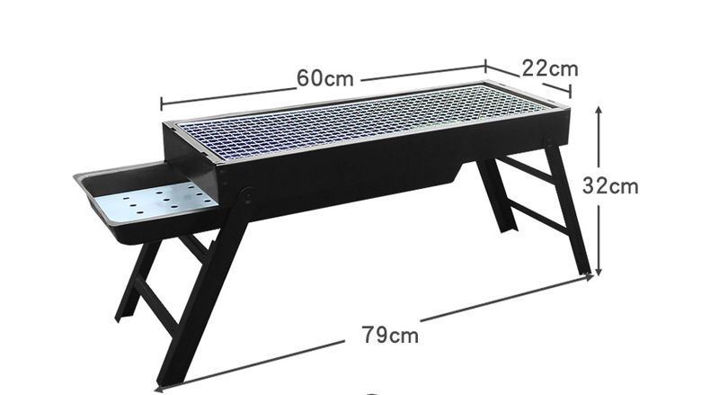 Adjustable BBQ Grill for Outdoor Cooking Barbecue Oven