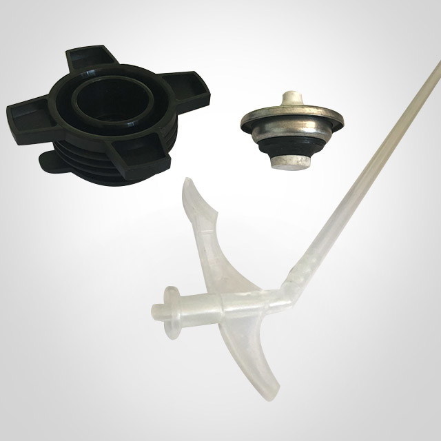 Gun Type Pu Foam Valve Aerosol Polyurethane Foam Valve For Construction Materials Tin Cans