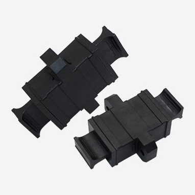 1 Simplex APC SC Fiber Optical Adapter Low Insertion Loss / Return Loss